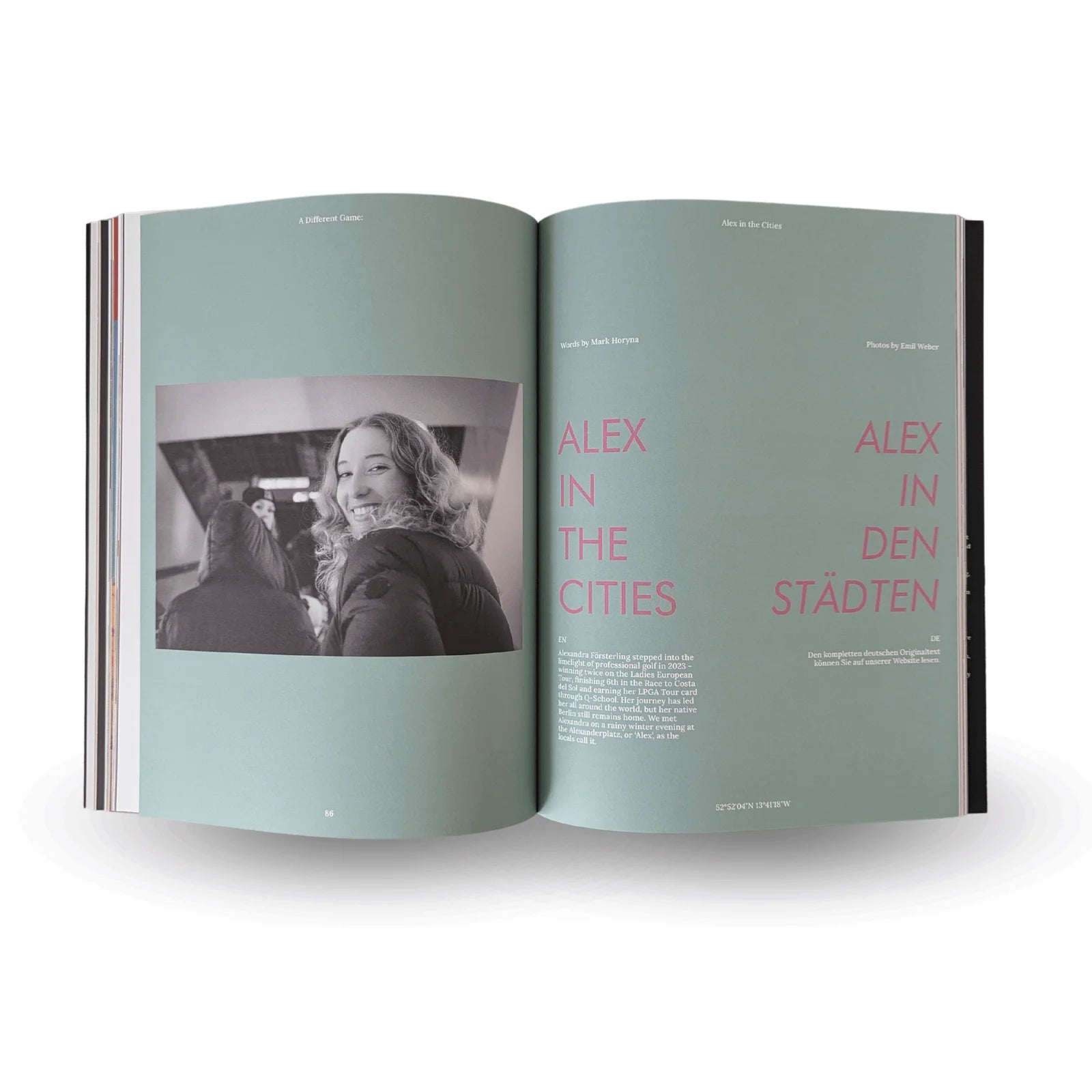 Depeche Golf Issue #1