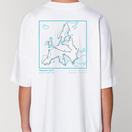 EUROPE PRINTED oversized T-Shirt