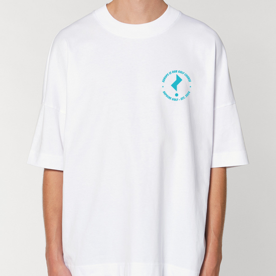 EUROPE PRINTED oversized T-Shirt