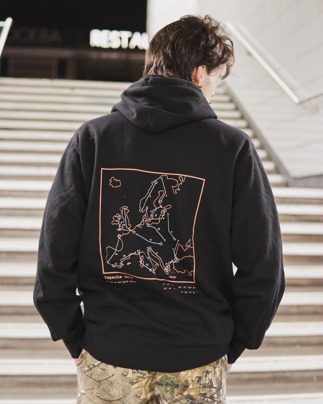 EUROPE PRINTED unisex Hoodie