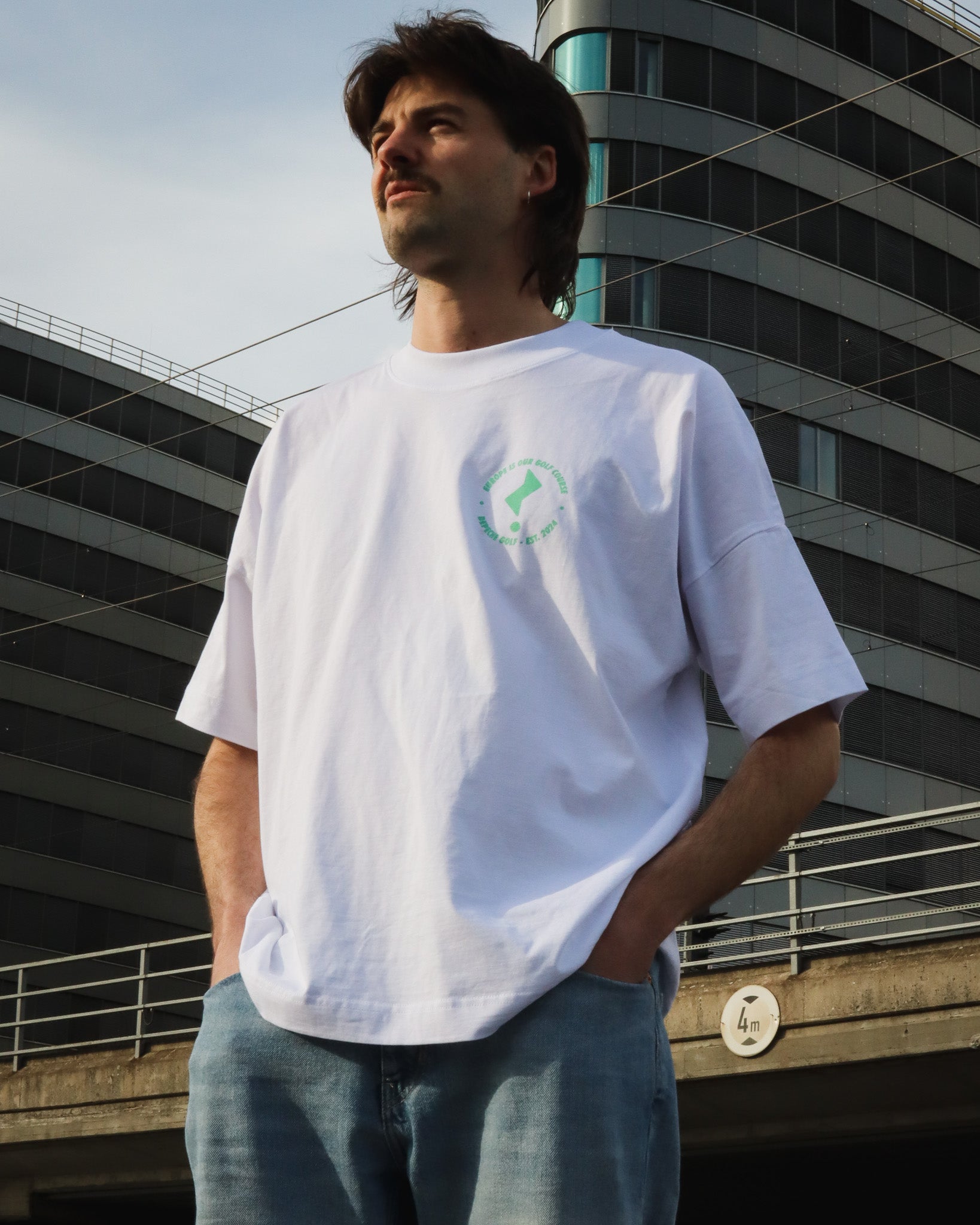 EUROPE PRINTED oversized T-Shirt