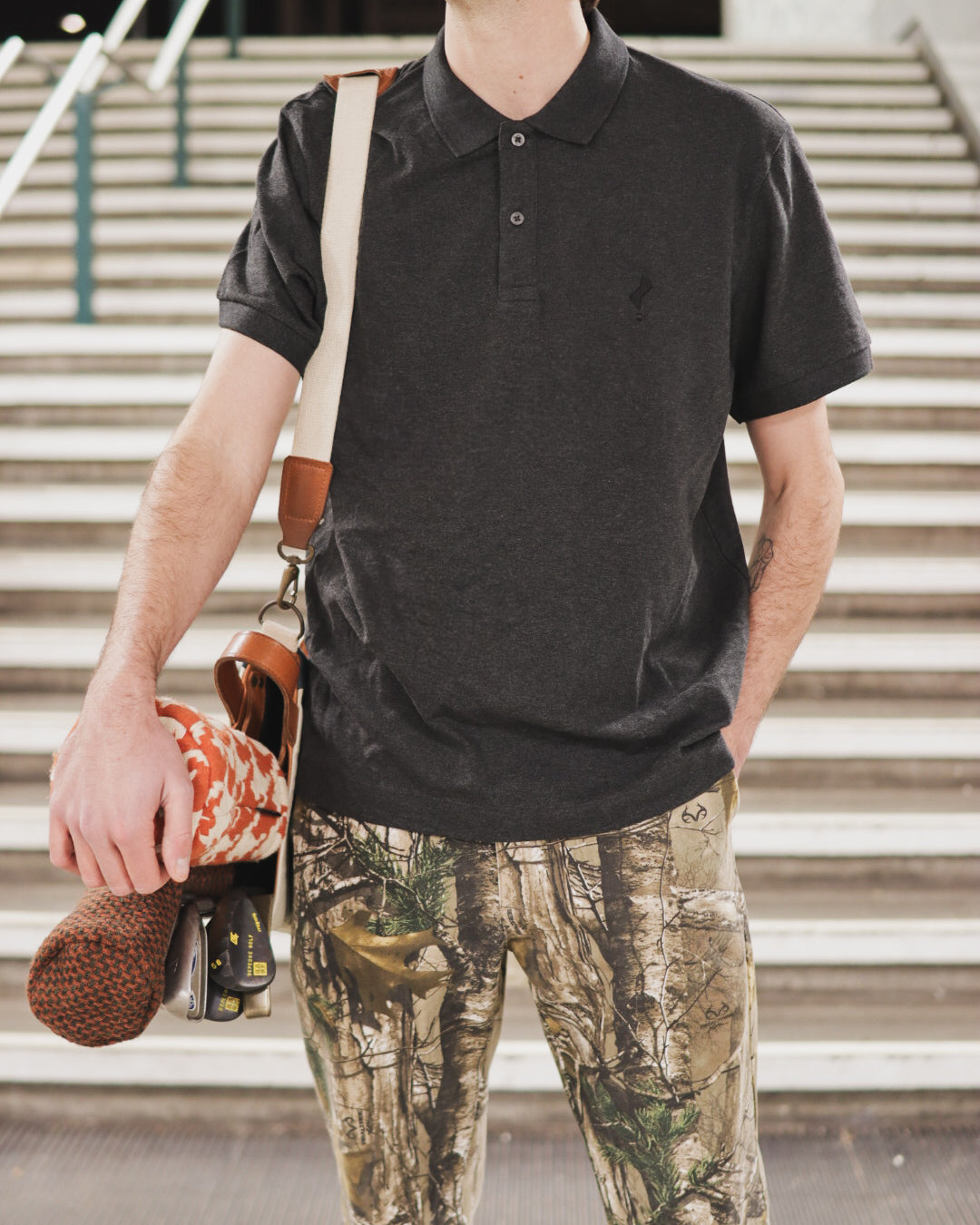 FLAGS EMBROIDERED Poloshirt