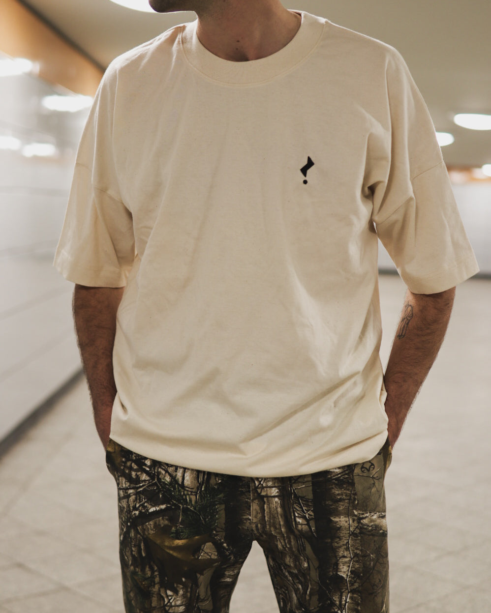 FLAGS EMBROIDERED oversized T-Shirt