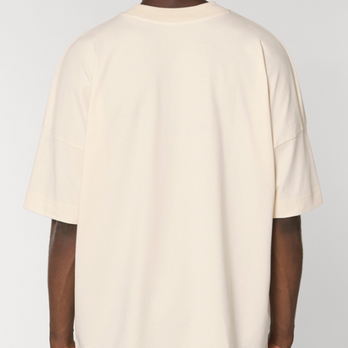 FLAGS EMBROIDED oversized T-Shirt Back